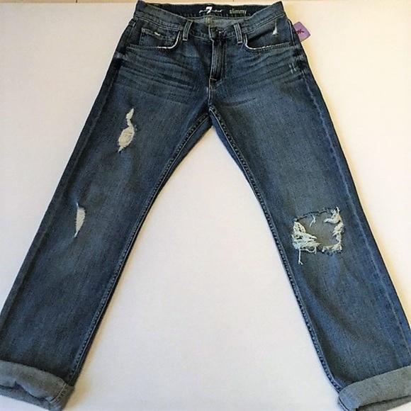7 For All Mankind Other - NWT $219 7 For All Mankind Slimmy Straight Jean 31